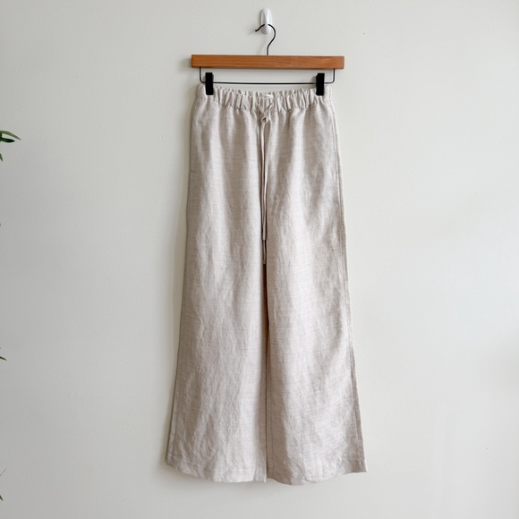 ARITZIA • CruiseLinen™ Lodge Pant in Undyed Ecru - Picture 4 of 13